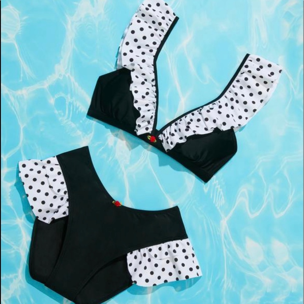 Betsey Johnson two piece swimsuit